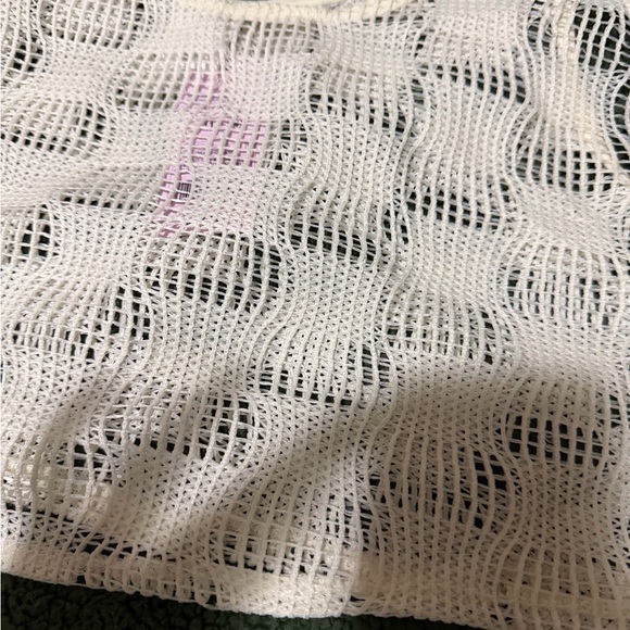 Wild fable White Crochet Women Top L NWT - Picture 2 of 2